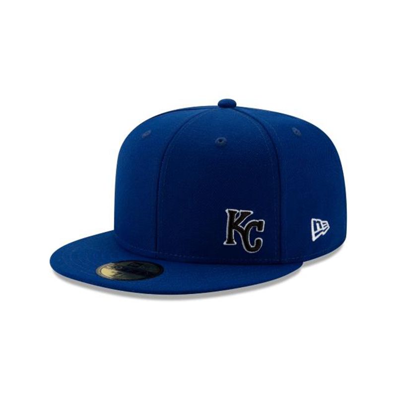 MLB Kansas City Royals Flawless 59Fifty Fitted (JNY5145) - Blue New Era Caps